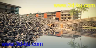 3D打印模型Dirty Waters - Photo Scanned Scene的图片