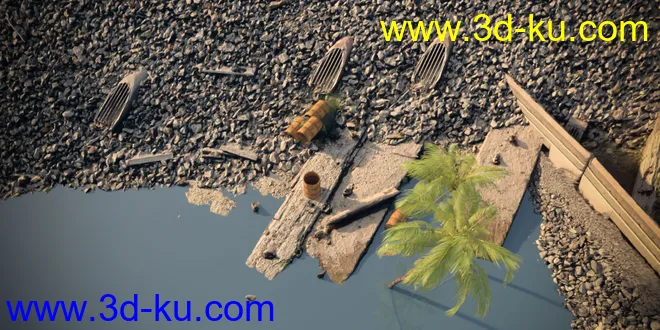 Dirty Waters - Photo Scanned Scene模型的图片9