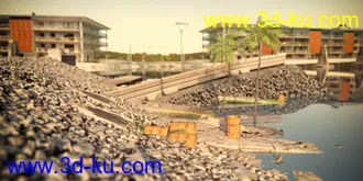 3D打印模型Dirty Waters - Photo Scanned Scene的图片