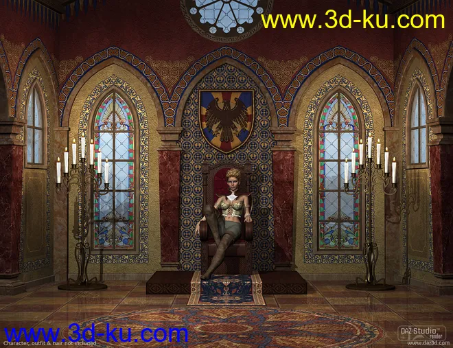 DM's Queen's Chamber模型的图片2