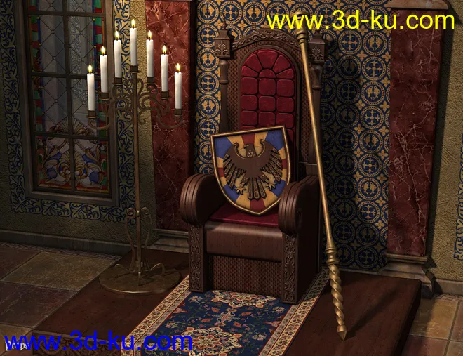 DM's Queen's Chamber模型的图片8