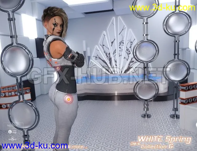 DMs WHITE Spring - Collection 6模型的图片1