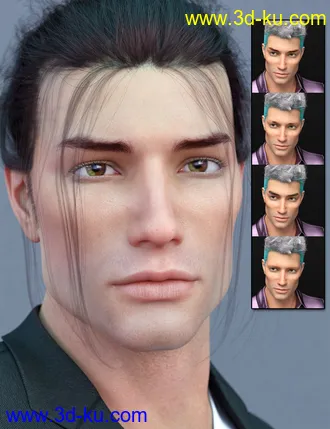 3D打印模型Domonkos for Genesis 8 Male的图片