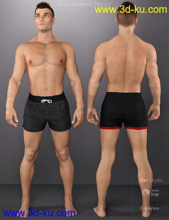 3D打印模型Domonkos for Genesis 8 Male的图片