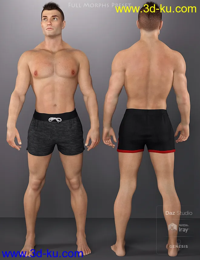 Domonkos for Genesis 8 Male模型的图片8