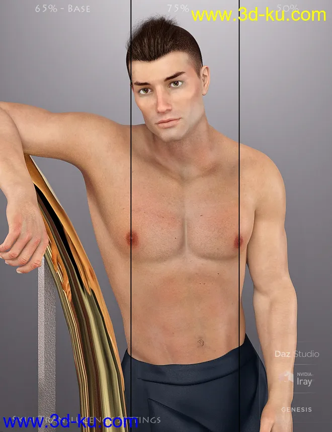 Domonkos for Genesis 8 Male模型的图片9