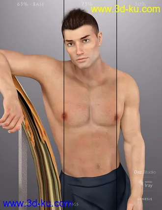 3D打印模型Domonkos for Genesis 8 Male的图片