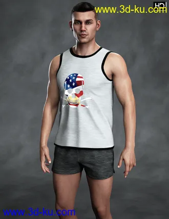 3D打印模型Donovan HD for Genesis 8 Male的图片