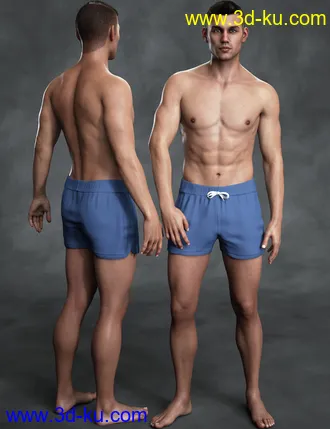 3D打印模型Donovan HD for Genesis 8 Male的图片