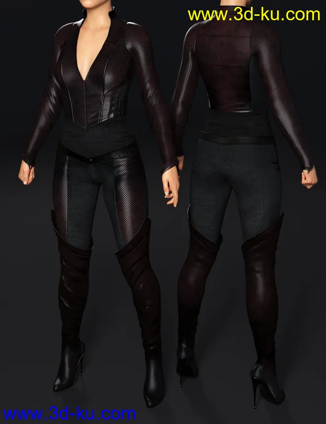 Draculita for Genesis 8 Females模型的图片4