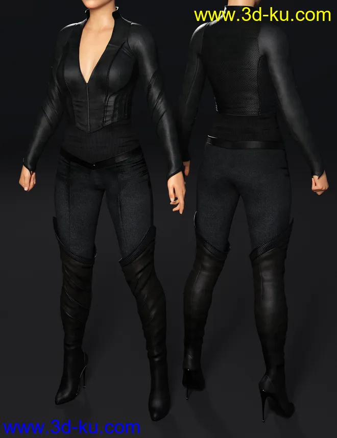 Draculita for Genesis 8 Females模型的图片5