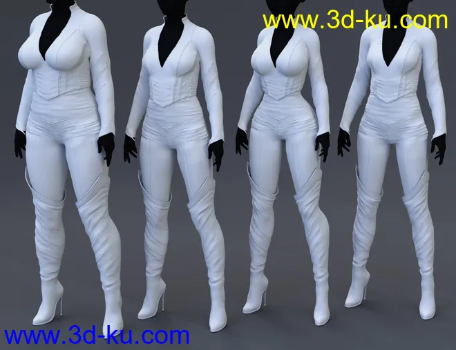 Draculita for Genesis 8 Females模型的图片8