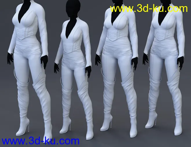 Draculita for Genesis 8 Females模型的图片9