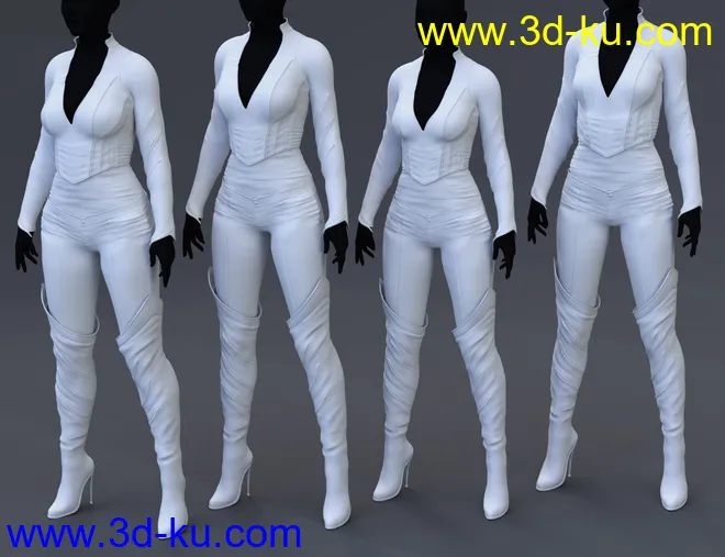 Draculita for Genesis 8 Females模型的图片10