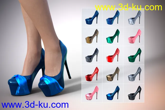 Drag Queen Outfit for Genesis 8 Males模型的图片6