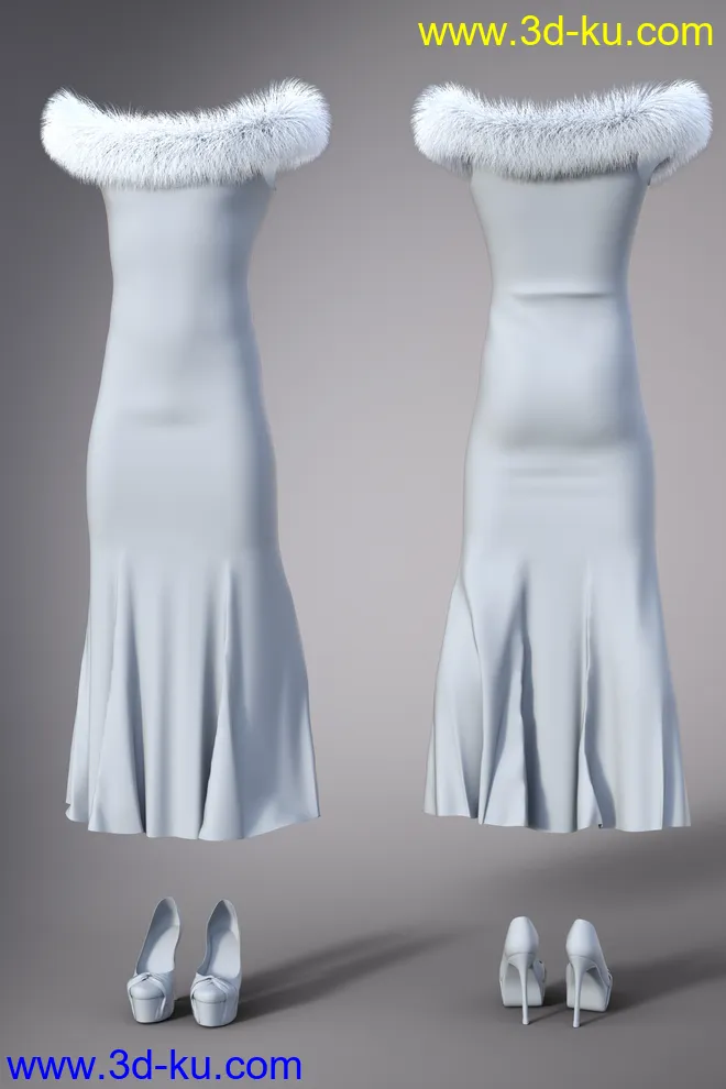 Drag Queen Outfit for Genesis 8 Males模型的图片10