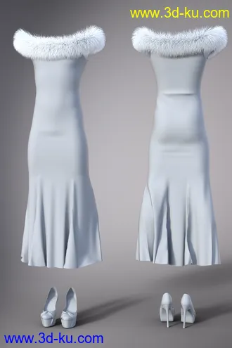 3D打印模型Drag Queen Outfit for Genesis 8 Males的图片