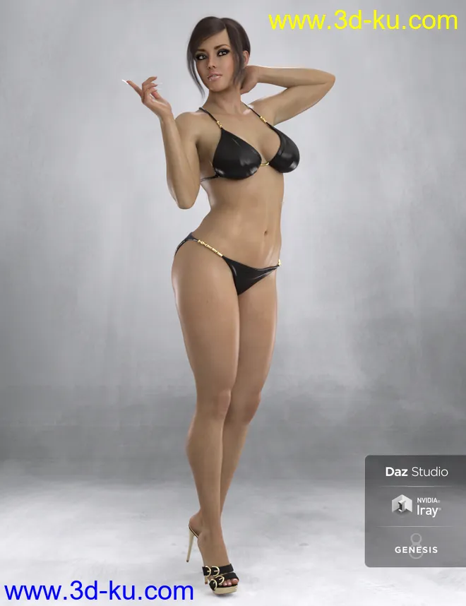 DT- Vellia for Genesis 8 Female模型的图片7