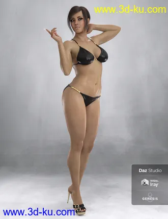 3D打印模型DT- Vellia for Genesis 8 Female的图片