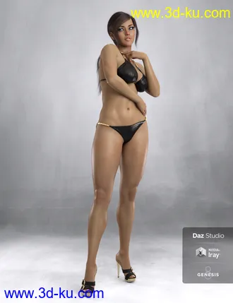 3D打印模型DT- Vellia for Genesis 8 Female的图片