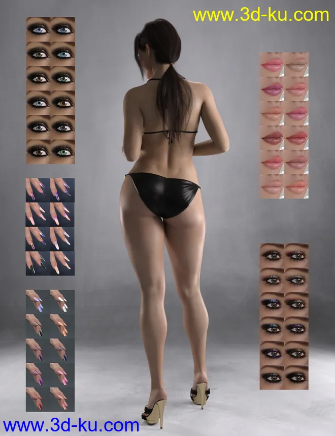 DT- Vellia for Genesis 8 Female模型的图片9