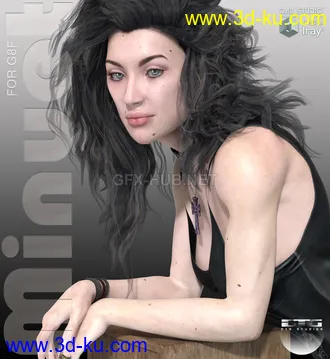 3D打印模型DTG Studios Minuet for G8 Female的图片