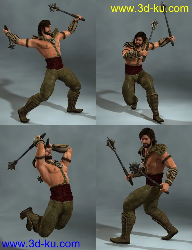 Dual Wielding for Gianni 6 and Genesis 2 male(s)模型的图片2