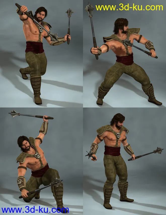 Dual Wielding for Gianni 6 and Genesis 2 male(s)模型的图片3