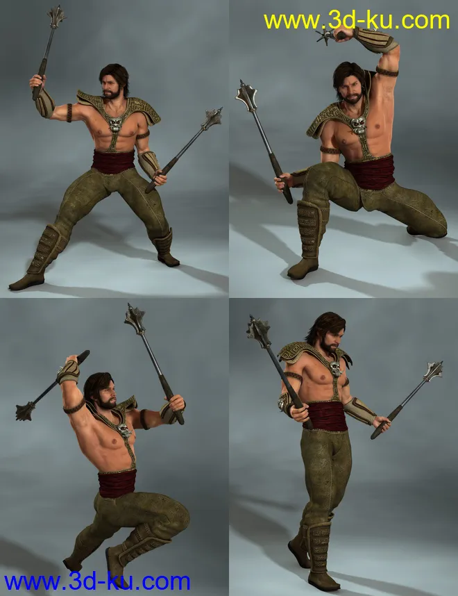 Dual Wielding for Gianni 6 and Genesis 2 male(s)模型的图片6