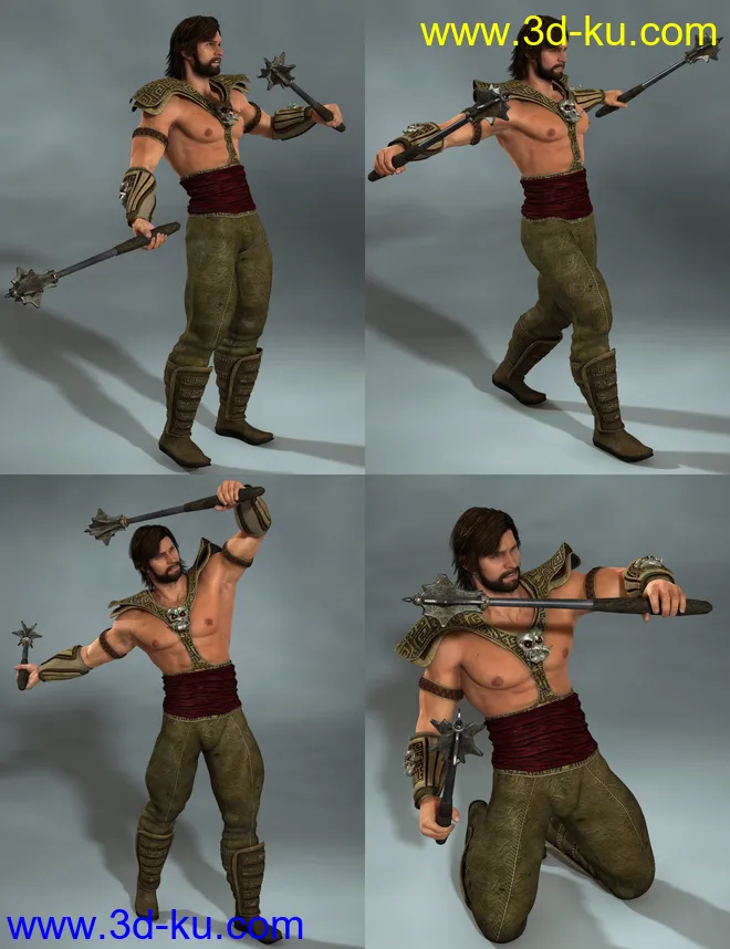 Dual Wielding for Gianni 6 and Genesis 2 male(s)模型的图片7