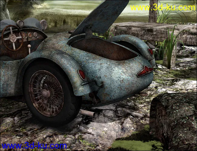 Dumped for Sports Car Meteor 1947模型的图片4