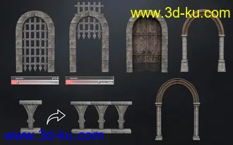 3D打印模型Dungeon Modular的图片