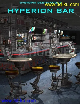 3D打印模型Dystopia Destinations - Hyperion Bar的图片