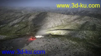 3D打印模型E3D Landscapes - Mojave Desert的图片