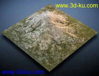 3D打印模型E3D Landscapes - Mojave Desert的图片