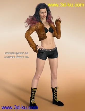 3D打印模型Easier Pose Creation for Genesis 3 & 8 Female(s) and Charlotte 8的图片
