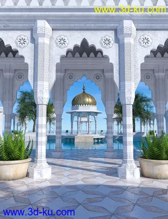 3D打印模型Eastern Sanctuary的图片