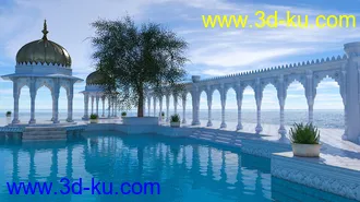 3D打印模型Eastern Sanctuary的图片