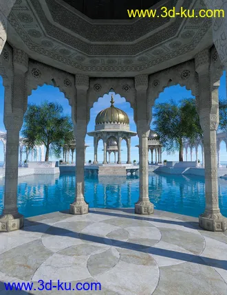 3D打印模型Eastern Sanctuary的图片