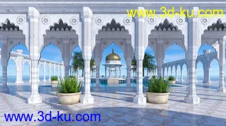 3D打印模型Eastern Sanctuary的图片