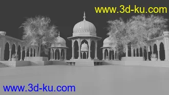 3D打印模型Eastern Sanctuary的图片