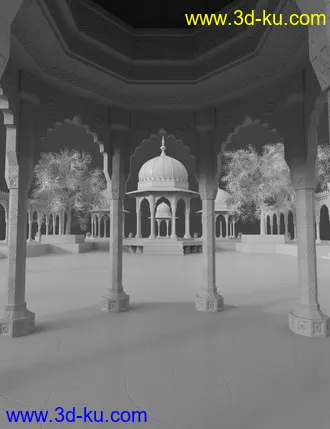 3D打印模型Eastern Sanctuary的图片