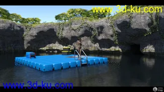 3D打印模型Easy Environments Raft & Lagoon的图片