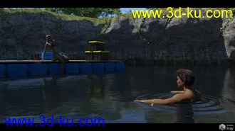 3D打印模型Easy Environments Raft & Lagoon的图片