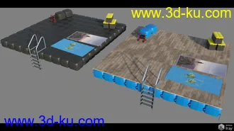 3D打印模型Easy Environments Raft & Lagoon的图片