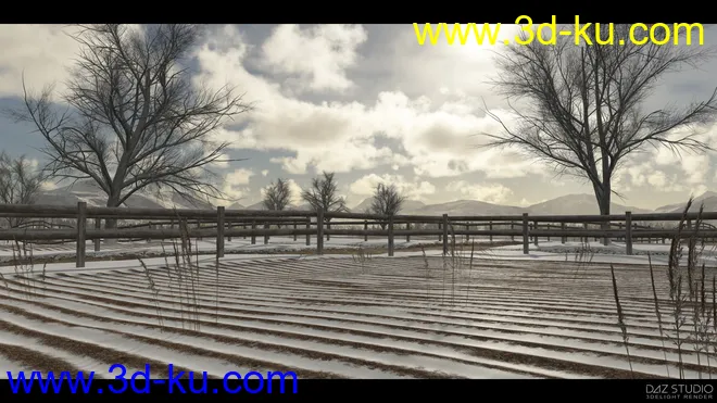 Easy Environments Winter Fields模型的图片4