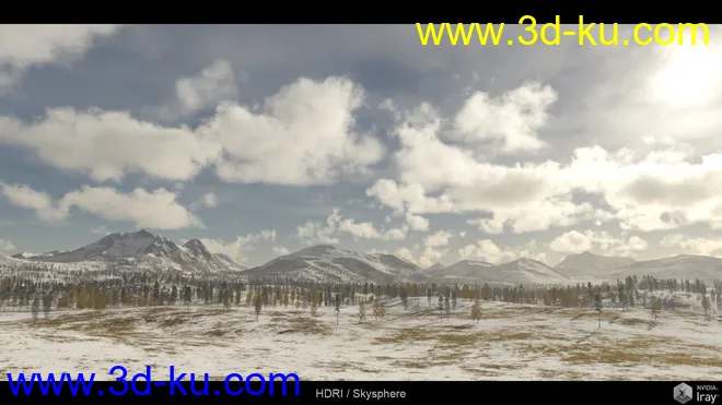 Easy Environments Winter Fields模型的图片6