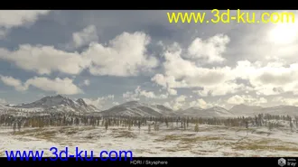 3D打印模型Easy Environments Winter Fields的图片