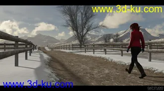 3D打印模型Easy Environments Winter Fields的图片