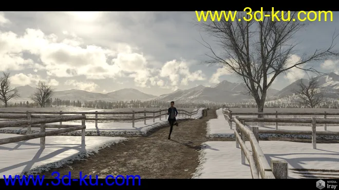 Easy Environments Winter Fields模型的图片8